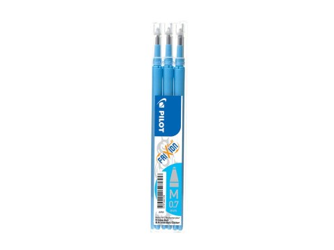 Wkład FRIXION 0.7 jasnoniebieski PIRBLS-FR7-LB-S3 PILOT opakowanie 3szt. Wkład FRIXION 0.7 jasnoniebieski PIRBLS-FR7-LB-S3 PILOT opakowanie 3szt.