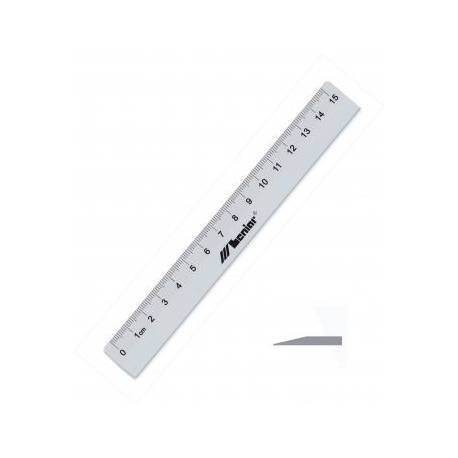 Linijka metalowa 15cm 30403 LENIAR Linijka metalowa 15cm 30403 LENIAR