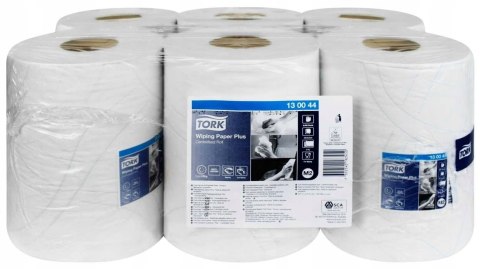 Ręcznik w roli TORK centralnego dozowania maxi, (6 rolek) 2 warstwy, kolor biały, długość 125 m. system M2 130044 Ręcznik w roli TORK centralnego dozowania maxi, (6 rolek) 2 warstwy, kolor biały, długość 125 m. system M2 130044