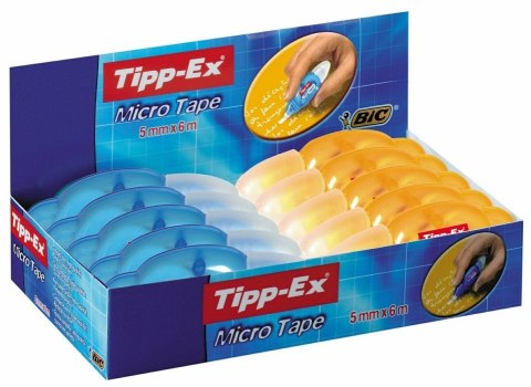 Korektor w taśmie TIPP-EX Micro Tape Twist, mix kolor, 8m 8706151 Korektor w taśmie TIPP-EX Micro Tape Twist, mix kolor, 8m 8706151