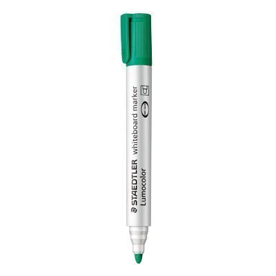 Marker Lumocolor do białych tablic whiteboard, okrągły, zielony, Staedtler S 351-5 Marker Lumocolor do białych tablic whiteboard, okrągły, zielony, Staedtler S 351-5