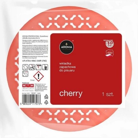 AROMA PROFESSIONAL wkładka do pisuaru bez włosków CHERRY 1 sztuka AROMA PROFESSIONAL wkładka do pisuaru bez włosków CHERRY 1 sztuka