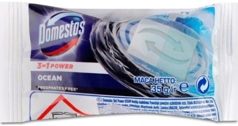 DOMESTOS Kostka do WC 35g 3W1 OCEAN 78765 DOMESTOS Kostka do WC 35g 3W1 OCEAN 78765