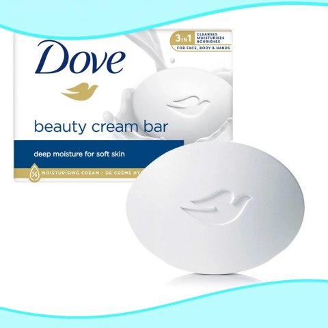 DOVE Mydło w kostce kremowe 90g BEAUTY CREAM BAR DOVE Mydło w kostce kremowe 90g BEAUTY CREAM BAR