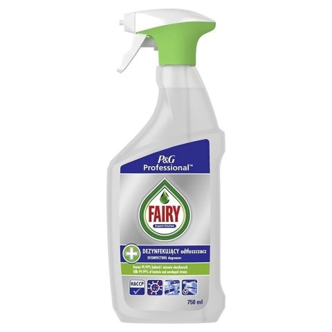 FAIRY środek 2w1 dezynfekujący i odtłuszczający w sprayu 750ml 1001001335 FAIRY środek 2w1 dezynfekujący i odtłuszczający w sprayu 750ml 1001001335