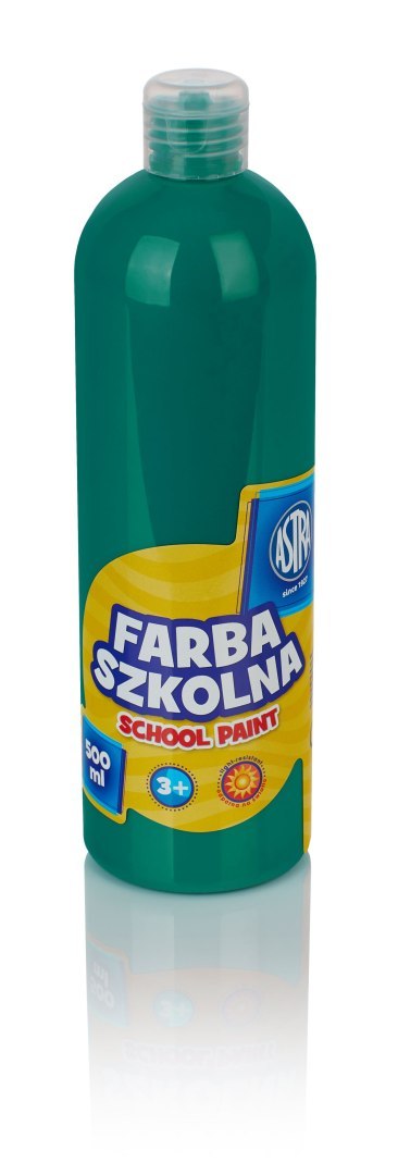 Farba szkolna Astra 500 ml - szmaragdowa, 301112010 (X) Farba szkolna Astra 500 ml - szmaragdowa, 301112010 (X)