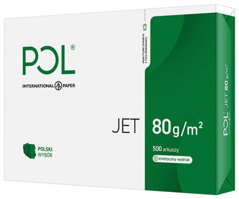 Papier xero A3 POLJET 80g klasa białości A Papier xero A3 POLJET 80g klasa białości A