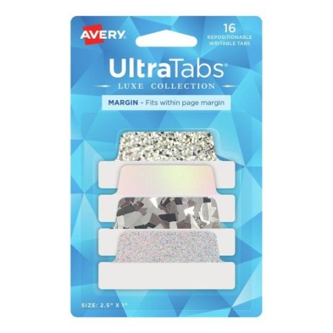Zakładki indeksujące 63,5 x 25,4 mm brokatowe AVERY 74179 SALE Zakładki indeksujące 63,5 x 25,4 mm brokatowe AVERY 74179 SALE