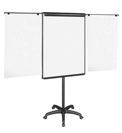 Flipchart mobilny BI-OFFICE, 70x102cm, tablica suchoś. -magn., z wyciąganymi ramionami Flipchart mobilny BI-OFFICE, 70x102cm, tablica suchoś. -magn., z wyciąganymi ramionami