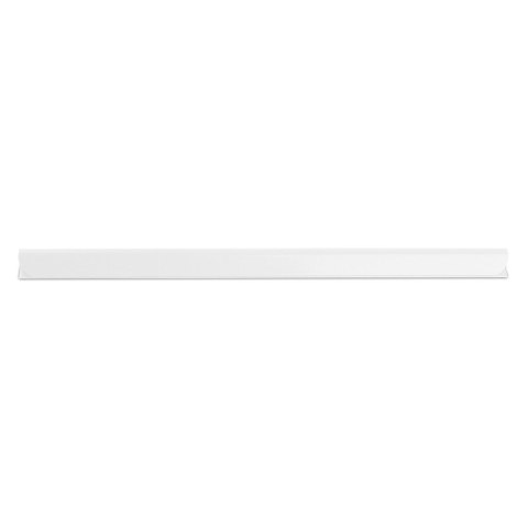Listwa zaciskająca DONAU, PVC, A4, 10mm, do 100 kartek, biała