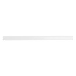 Listwa zaciskająca DONAU, PVC, A4, 6mm, do 60 kartek, biała