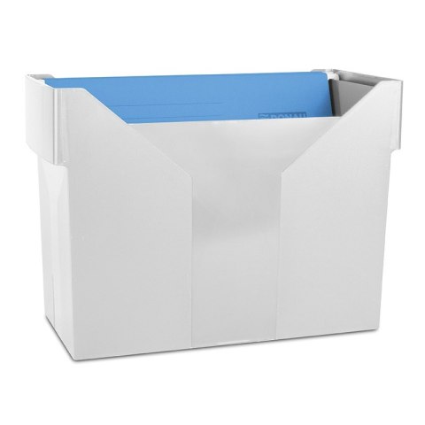 Mini archiwum DONAU z 5 teczkami, plastikowe, szare Mini archiwum DONAU z 5 teczkami, plastikowe, szare
