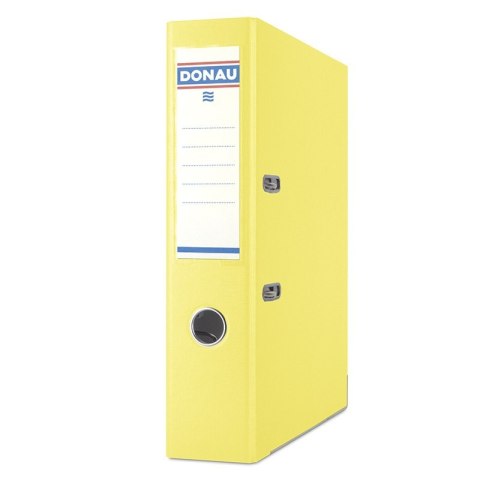 Segregator DONAU Premium-S, PP, A4/75mm, żółty Segregator DONAU Premium-S, PP, A4/75mm, żółty