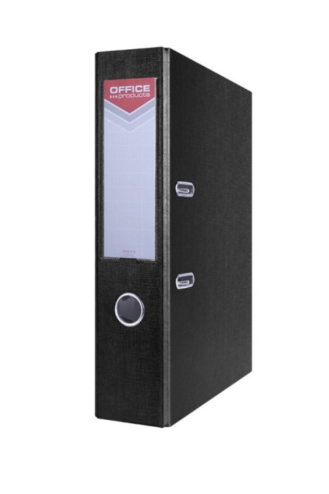 Segregator OFFICE PRODUCTS Officer, PP, A4/75mm, czarny Segregator OFFICE PRODUCTS Officer, PP, A4/75mm, czarny