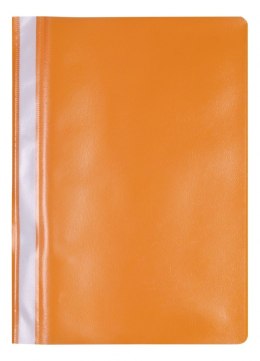 Skoroszyt OFFICE PRODUCTS, PP, A4, miękki, 100/170mikr., pomarańczowy