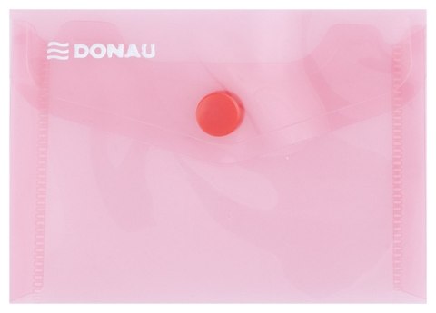 Teczka kopertowa DONAU zatrzask, PP, A7, 180mikr., czerwona Teczka kopertowa DONAU zatrzask, PP, A7, 180mikr., czerwona