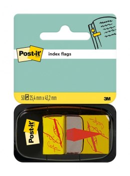 Zakładki indeksujące POST-IT® z nadrukiem „ręka+ołówek