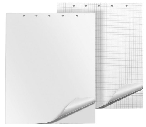 Blok do flipchartów Q-CONNECT, gładki, 65x100cm, 50 kart., biały Blok do flipchartów Q-CONNECT, gładki, 65x100cm, 50 kart., biały