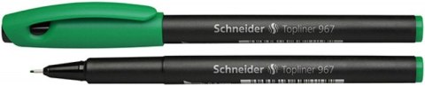 Cienkopis SCHNEIDER Topliner 967, 0,4 mm, zielony Cienkopis SCHNEIDER Topliner 967, 0,4 mm, zielony