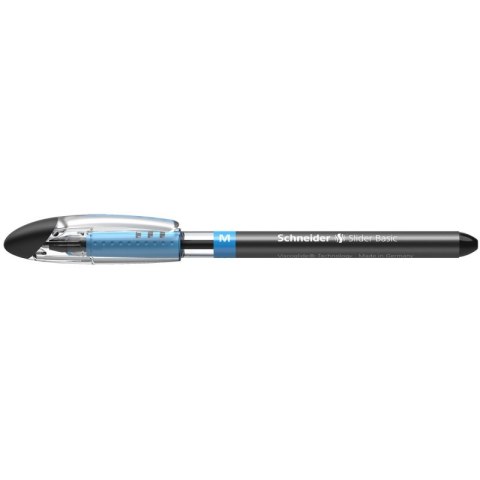 Długopis SCHNEIDER Slider Basic, M, czarny Długopis SCHNEIDER Slider Basic, M, czarny