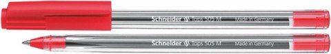 Długopis SCHNEIDER Tops 505, M, czerwony Długopis SCHNEIDER Tops 505, M, czerwony
