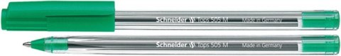 Długopis SCHNEIDER Tops 505, M, zielony Długopis SCHNEIDER Tops 505, M, zielony