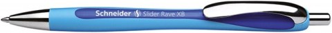 Długopis automatyczny SCHNEIDER Slider Rave, XB, niebieski Długopis automatyczny SCHNEIDER Slider Rave, XB, niebieski