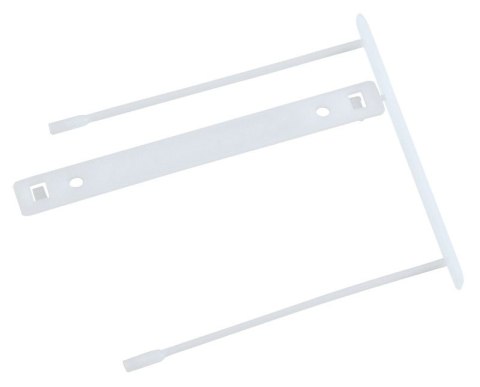 Klipsy archiwizacyjne Q-CONNECT Z-Clip, grubość pliku max. 7cm, biały Klipsy archiwizacyjne Q-CONNECT Z-Clip, grubość pliku max. 7cm, biały