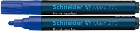 Marker olejowy SCHNEIDER Maxx 270, okrągły, 1-3mm, niebieski Marker olejowy SCHNEIDER Maxx 270, okrągły, 1-3mm, niebieski