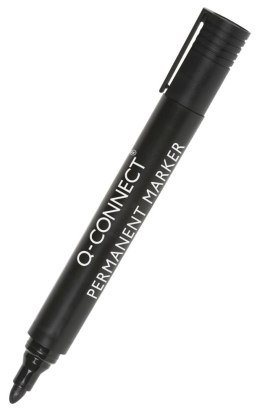 Marker permanentny Q-CONNECT, okrągły, 2-3mm (linia), czarny