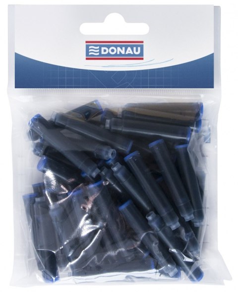 Naboje do piór DONAU, w zawieszce, 50szt. Naboje do piór DONAU, w zawieszce, 50szt.