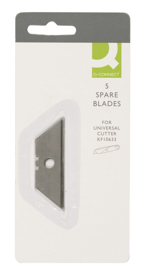 Ostrza do noża tapicerskiego Q-CONNECT, 18x60mm, 5szt. Ostrza do noża tapicerskiego Q-CONNECT, 18x60mm, 5szt.