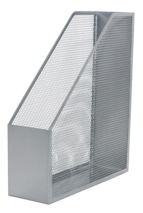 Pojemnik na dokumenty Q-CONNECT Office Set, metalowy, srebrny Pojemnik na dokumenty Q-CONNECT Office Set, metalowy, srebrny