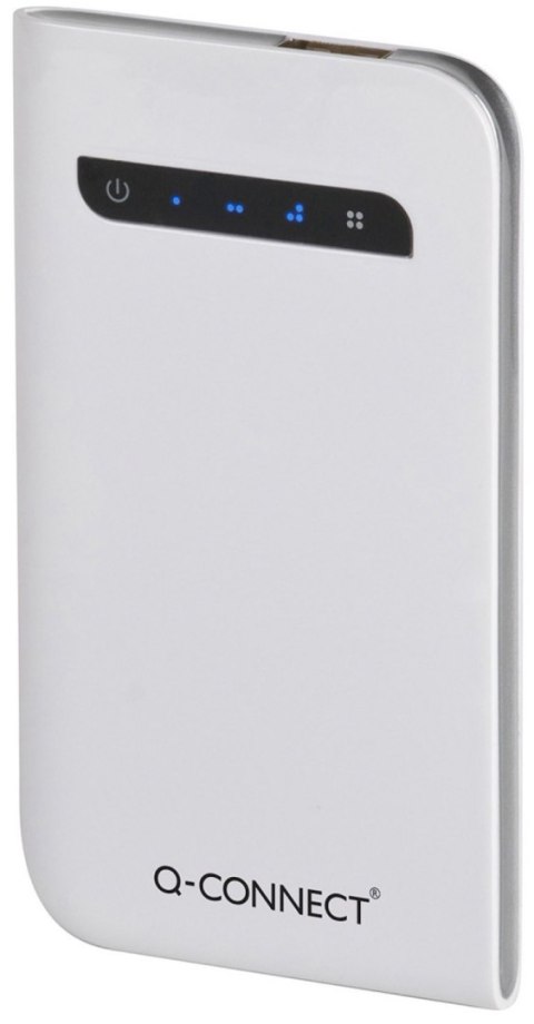 Powerbank, ładowarka przenośna Q-CONNECT, 3. 000 mAh, srebrna Powerbank, ładowarka przenośna Q-CONNECT, 3. 000 mAh, srebrna
