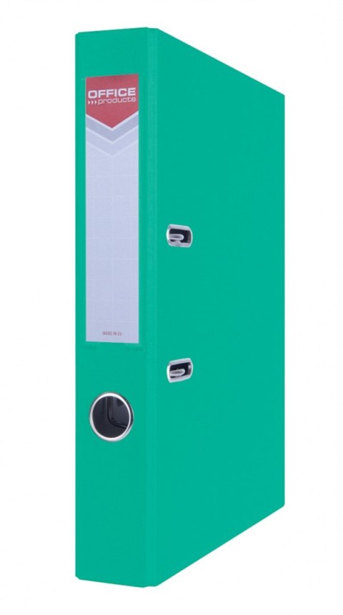 Segregator OFFICE PRODUCTS Officer, PP, A4/55mm, turkusowy Segregator OFFICE PRODUCTS Officer, PP, A4/55mm, turkusowy