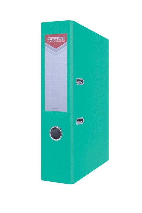 Segregator OFFICE PRODUCTS Officer, PP, A4/75mm, turkusowy Segregator OFFICE PRODUCTS Officer, PP, A4/75mm, turkusowy