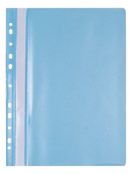Skoroszyt OFFICE PRODUCTS, PP, A4, miękki, 100/170mikr., wpinany, jasnoniebieski