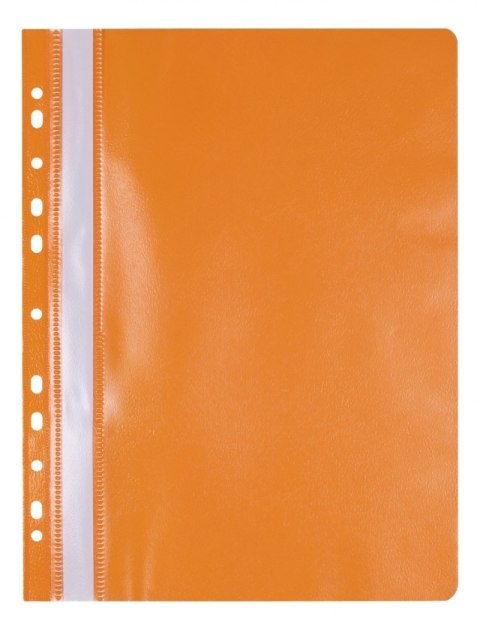 Skoroszyt OFFICE PRODUCTS, PP, A4, miękki, 100/170mikr., wpinany, pomarańczowy Skoroszyt OFFICE PRODUCTS, PP, A4, miękki, 100/170mikr., wpinany, pomarańczowy