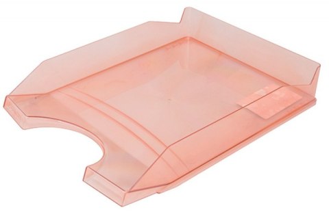 Szufladka na biurko OFFICE PRODUCTS, polistyren/PP, A4, transparentna czerwona Szufladka na biurko OFFICE PRODUCTS, polistyren/PP, A4, transparentna czerwona