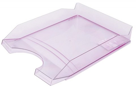 Szufladka na biurko OFFICE PRODUCTS, polistyren/PP, A4, transparentna fioletowa Szufladka na biurko OFFICE PRODUCTS, polistyren/PP, A4, transparentna fioletowa