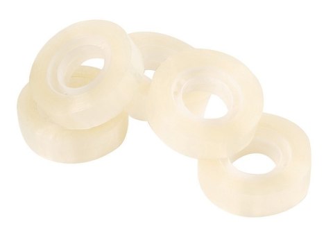 Taśma biurowa Q-CONNECT, 18mm, 10m, 8szt. Taśma biurowa Q-CONNECT, 18mm, 10m, 8szt.