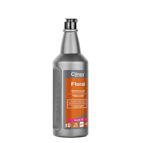 Uniwersalny płyn CLINEX Floral, do mycia podłóg, Blush, 1l Uniwersalny płyn CLINEX Floral, do mycia podłóg, Blush, 1l