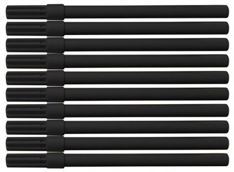 Flamaster biurowy OFFICE PRODUCTS, 10szt., czarny Flamaster biurowy OFFICE PRODUCTS, 10szt., czarny
