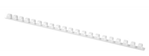 Grzbiety do bindowania OFFICE PRODUCTS, A4, 12mm (95 kartek), 100 szt., białe Grzbiety do bindowania OFFICE PRODUCTS, A4, 12mm (95 kartek), 100 szt., białe