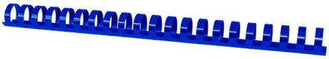 Grzbiety do bindowania OFFICE PRODUCTS, A4, 22mm (210 kartek), 50 szt., niebieskie Grzbiety do bindowania OFFICE PRODUCTS, A4, 22mm (210 kartek), 50 szt., niebieskie