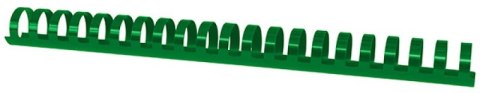 Grzbiety do bindowania OFFICE PRODUCTS, A4, 25mm (240 kartek), 50 szt., zielone Grzbiety do bindowania OFFICE PRODUCTS, A4, 25mm (240 kartek), 50 szt., zielone