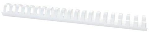 Grzbiety do bindowania OFFICE PRODUCTS, A4, 28,5mm (270 kartek), 50 szt., białe Grzbiety do bindowania OFFICE PRODUCTS, A4, 28,5mm (270 kartek), 50 szt., białe