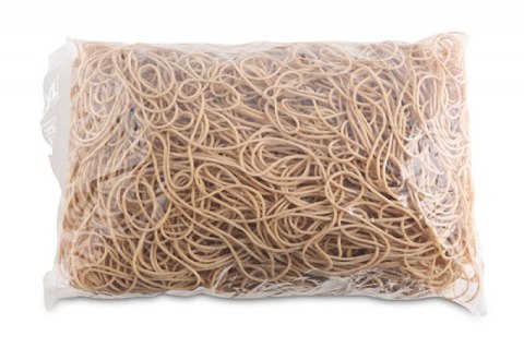 Gumki recepturki OFFICE PRODUCTS, średnica 100mm, 1,5x1,5mm, 60% kauczuku, 1000g, zgrzewka, naturalne Gumki recepturki OFFICE PRODUCTS, średnica 100mm, 1,5x1,5mm, 60% kauczuku, 1000g, zgrzewka, naturalne