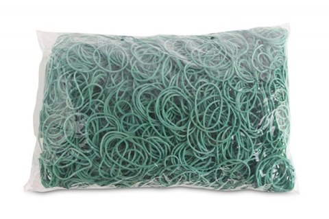 Gumki recepturki OFFICE PRODUCTS, średnica 40mm, 1,5x1,5mm, 60% kauczuku, 1000g, zgrzewka, zielone Gumki recepturki OFFICE PRODUCTS, średnica 40mm, 1,5x1,5mm, 60% kauczuku, 1000g, zgrzewka, zielone