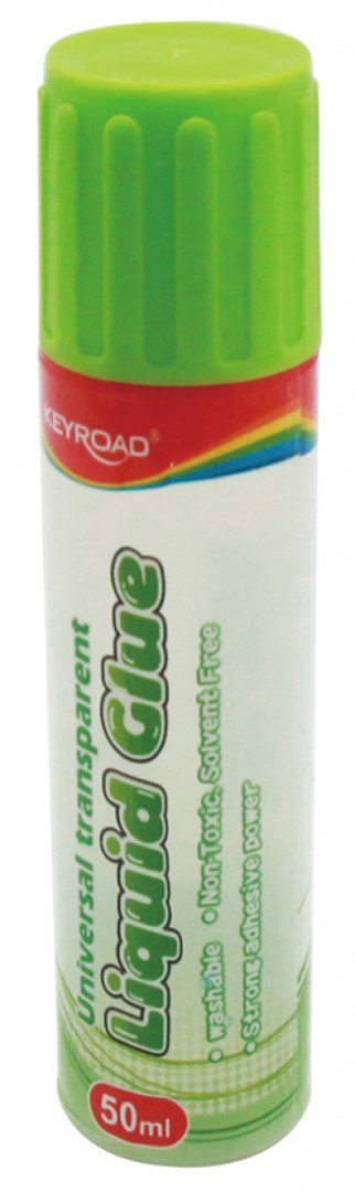 Klej w płynie KEYROAD, z gąbczastą końcówką, 50ml, pakowane na displayu Klej w płynie KEYROAD, z gąbczastą końcówką, 50ml, pakowane na displayu